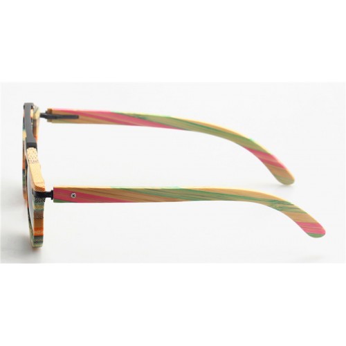 2019 Design Wooden Metal Sunglasses Polarized IBW-GS001C