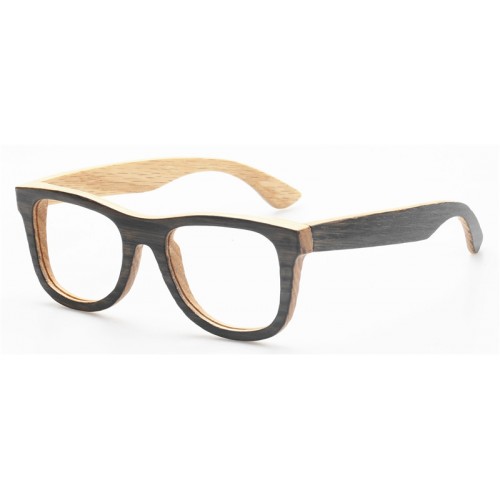 Beech Wood Sunglasses With Nature Walnut Skin IBW-GS030