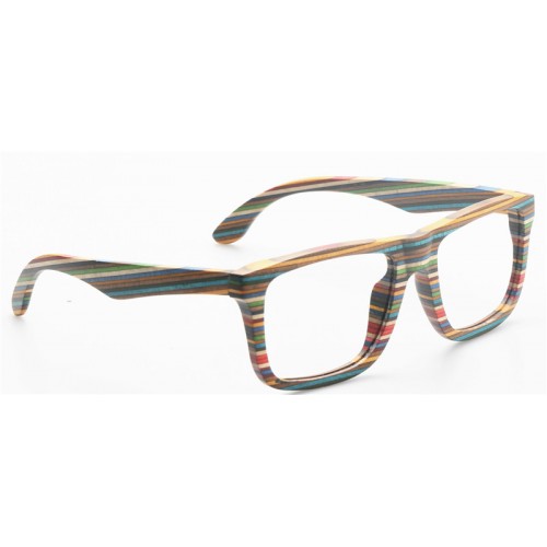 Multi Color Maple Layers Sunglasses Wooden IBW-GS041
