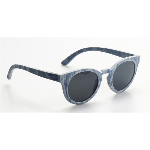 Classic Cute Style Laminated Denim Clothing Polarized Sunglasses IBW-003B